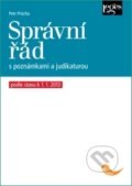 Kniha: Správní řád (Petr Průcha). Leges, 2012