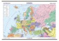 Evropa - školní fyzická nástěnná mapa, 136x96 cm/1:5 mil., Kartografie Praha, 2021