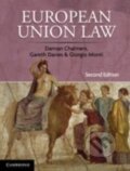 Kniha: European Union Law (Damian Chalmers, Gareth Davies a Giorgio Monti). Cambridge University Press, 2010