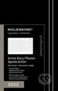 Moleskine - veľký týždenný plánovací diár 2012 (čierny), Moleskine, 2011
