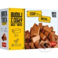 Brick Trick: Cihly přírodní dlouhé 40 ks  /  náhradní balení, Trefl, 2021