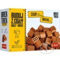 Brick Trick: Cihly přírodní krátké 40 ks  /  náhradní balení, Trefl, 2021
