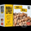 Brick Trick: Cihly přírodní mix 70 ks  /  náhradní balení, Trefl, 2021