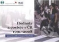 Hodnoty a postoje v ČR 1991–2008 (pramenná publikace European Values Study) - Jana Hamanová, Muni Press, 2009