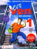 Nuevo ven 1 - Libro Del Alumno + CD, Edelsa