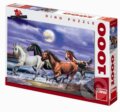 Puzzle: Koně v záři luny (Dino). Dino, 2011
