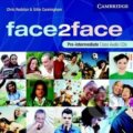 Face2Face - Pre-intermediate - Class Audio CDs, Cambridge University Press