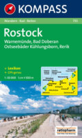 Kniha: Rostock,Warnemünde 1:50T (Kompass). Kompass, 2013