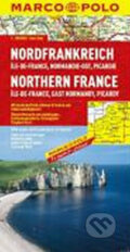 Severní Francie, Normandie východ/mapa 1:300, Marco Polo, 2014