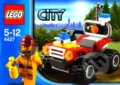 LEGO City 4427 - Hasičské terénne auto, LEGO, 2012
