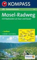 Kniha: Mosel, Radweg 1:125T (Kompass). Kompass, 2013