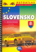 Autoatlas Slovenská republika 1:200000 (Mapa Slovakia). Mapa Slovakia, 2009