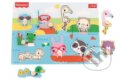 Puzzle: Dřevěná vkládačka: Zvířátka u vody (Trefl). Trefl, 2021