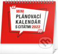 Stolový kalendár Plánovací s citátmi 2022, Presco Group, 2021