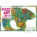 Chameleón: umelecké puzzle, Djeco, 2021