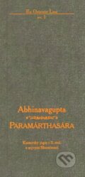 Paramárthasára - Abhinavagupta, Šivašakti, 1998