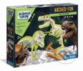 Spoločenská hra: Vykopávky T-Rex + Triceraptos (Clementoni). Clementoni, 2021