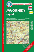 Javorníky - západ 1:50 000, Klub českých turistů, 2019