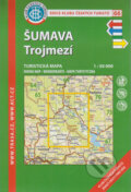 Šumava, Trojmezí 1:50 000, Klub českých turistů, 2018
