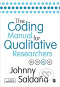 Kniha: The Coding Manual for Qualitative Researchers (Johnny Saldana). Sage Publications, 2021