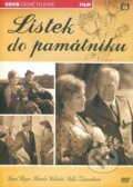 Film: Lístek do památníku (František Filip) (DVD). Česká televize, 1975