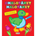 Kniha: Omalovánky - Červené (SUN). SUN, 2022