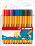 Jemný liner - 18ks (STABILO). STABILO, 2021