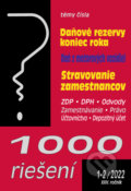 1000 riešení č. 1-2 / 2022 - Daňové rezervy - koniec roka, Poradca s.r.o., 2022