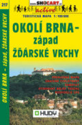 Okolí Brna-západ, Žďárské vrchy 1:100 000, 2010