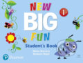 Kniha: New Big Fun 1 - Student Book and CD-ROM pack (Barbara Hojel a Mario Herrera). Pearson, 2019
