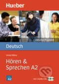 Kniha: Deutsch üben: Hören + Sprechen A2 (Anneli Billina). Max Hueber Verlag