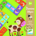 Spoločenská hra: Domino Farma (Djeco). Djeco