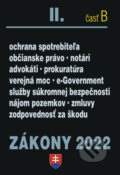 Zákony 2022 II/B - Občianske právo, Notári, Advokáti, Prokurátori, Poradca s.r.o., 2022