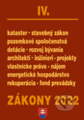 Zákony 2022 IV, Poradca s.r.o., 2022