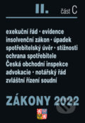Kniha: Zákony II. C / 2022 - Ochrana spotřebitele, Exekuční řád, Insolvenční zákon (Poradce s.r.o.). Poradce s.r.o., 2022