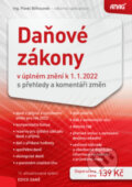 Daňové zákony 2022 - Pavel Běhounek, ANAG, 2022