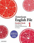 American English File 1: Student´s Book with Online Skills Practice Pack - Christina Latham-Koenig, Clive Oxenden, Oxford University Press, 2011