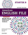 Kniha: American English File Starter: Multipack B with Online Practice and iChecker (2nd) (Christina Latham-Koenig a Clive Oxenden). Oxford University Press, 2013