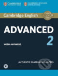 Cambridge English Advanced 2: Student´s Book with Answers and Audio : Authentic Examination Papers, Cambridge University Press