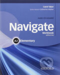 Kniha: Navigate Elementary A2: Workbook without Key and Audio CD (Carol Tabor)