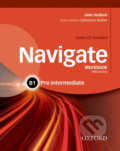 Kniha: Navigate Pre-intermediate B1: Workbook without Key with Audio CD (Jane Hudson)