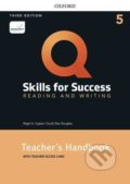 Kniha: Q: Skills for Success: Reading and Writing 5 - Teacher´s Handbook with Teacher´s Access Card, 3rd (Nigel A. Caplan)