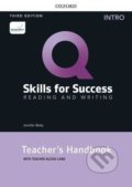 Q: Skills for Success: Reading and Writing Intro - Teacher´s Access Card, 3rd - Jennifer Bixby, 2020