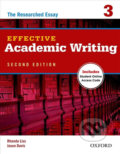 Kniha: Effective Academic Writing 3: The Researched Essay (2nd) (Rhonda Liss). Oxford University Press, 2012