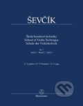 Škola houslové technikyop. 1, sešit 2 - Otakar Ševčíkm, Jaroslav Foltýn (editor), Bärenreiter Praha, 2022