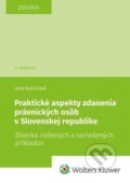 Praktické aspekty zdanenia právnických osôb v Slovenskej republike - Jana Kušnírová, Wolters Kluwer, 2022