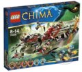 LEGO Chima 70006 Craggerov krokodílí čln, LEGO, 2013