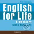 English for Life - Elementary - Class Audio CDs - Tom Hutchinson, Oxford University Press, 2007