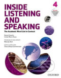 Inside Listening and Speaking 4: Student´s Book Pack - Daniel Hamlin, Oxford University Press, 2015