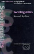 Kniha: Oxford Introductions to Language Study: Sociolinguistics (Bernard Spolsky). Oxford University Press, 1998